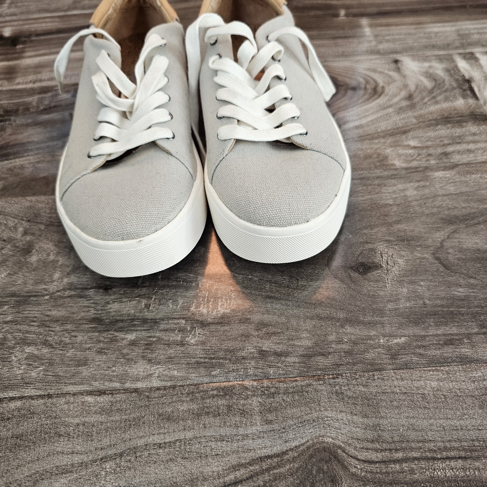 REVITALIGN Gray Sneakers with White Soles
